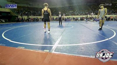 140 lbs Round Of 16 - Manny Botone, ANADARKO vs Oakley Rich, Dodge City Wrestling Academy