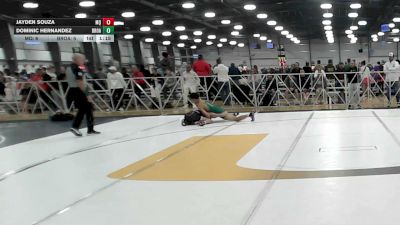 120 lbs Rr Rnd 1 - Jayden Souza, Mayo Quanchi - HSB vs Dominic Hernandez, Broad Axe Green - HSB