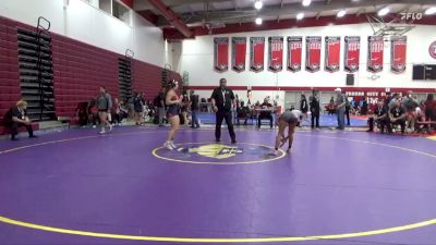 138 lbs Champ. Round 1 - Ruby Contreras Martinez, Fresno City College vs Luana Stathopoulos, Santa Rosa College
