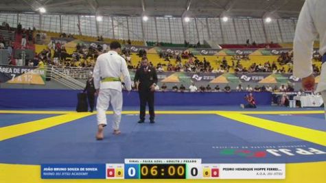 PEDRO HENRIQUE HOPPE FERREIRA vs JOÃO BRUNO SOUZA DE SOUZA 2026 FPJJ Circuito Paulista GI Etapa 3