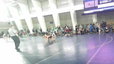 97 lbs Round 2 (4 Team) - Leo Ledger Larson, South Central Utah vs Brody Gherardini, The Farm