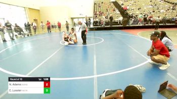 108-H lbs Round Of 16 - Nicholas Adams, West Orange vs Charlie Lussier, MetroWest United Wrestling Club