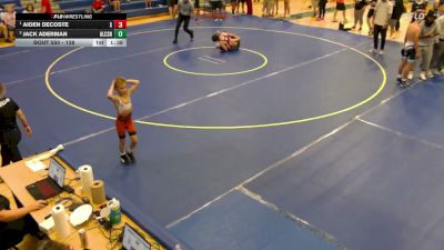 138 lbs Round 4 - Aiden DeCoste, Unattached vs Jack Aderman, Allegany- Limestone Central School NY
