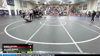106 lbs Cons. Round 5 - Solomon Resnick, Capistrano Valley vs Darius Cocuera, Paloma Valley