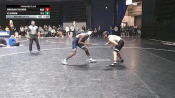157 lbs Round Of 64 - Brogan Tucker, North Carolina State vs Cj Liddie, Chattanooga