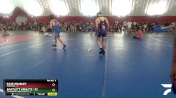 132 lbs Round 3 (16 Team) - Kase Bradley, Denmark vs Bartlett Athlete 132, Cambridge-Isanti White