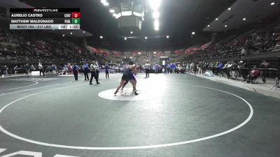 217 lbs Round Of 32 - Aurelio Castro, Central vs Matthew Maldonado, Parlier HS