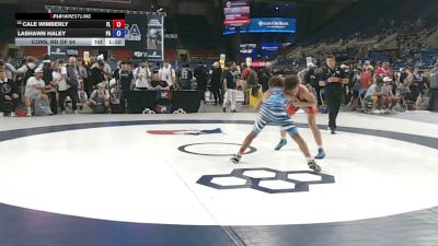132 lbs Cons. Rd Of 64 - Cale Wimberly, Florida vs LaShawn Haley, Pennsylvania