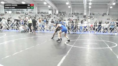 152 lbs Rr Rnd 1 - Landon Hassel, Freakztyle Black - HSB vs Owen Clark, BlueWave - HSB