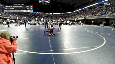 65 lbs Round Of 32 - Cameron Doroshenko, North Pocono vs Lucas Gush, Belle Vernon