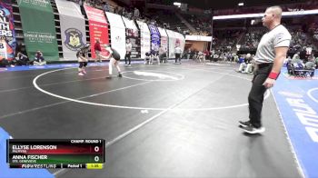 155 Class 1 lbs Champ. Round 1 - Ellyse Lorenson, Palmyra vs Anna Fischer, Ste. Genevieve
