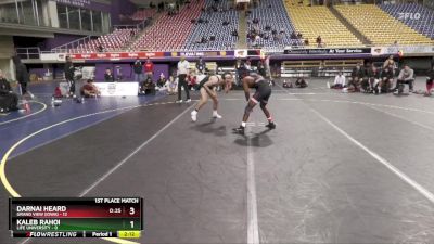 149 lbs Placement Matches (16 Team) - Darnai Heard, Grand View (Iowa) vs Kaleb Rahoi, Life University