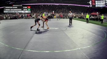 D2-106 lbs Champ. Round 1 - Henry Golembiewski, Fenton HS vs Donovan Quinn, St Johns HS