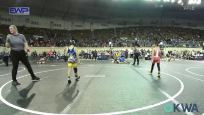 67 lbs Round Of 16 - Cruz Canales, Claremore Wrestling Club vs Isaias Galindo, Norman Grappling Club