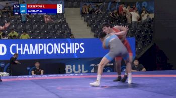 60 kg 1/4 Final - Samvel Terteryan, Armenia vs Mingiian Goriaev, Individual Neutral Athletes