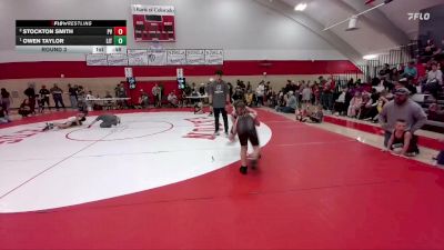 94-105 lbs Round 3 - Owen Taylor, Littleton vs Stockton Smith, Platte Valley