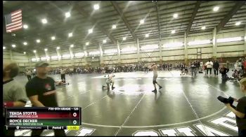 125 lbs Cons. Round 4 - Tekoa Stotts, Bruin Wrestling Club vs Royce Decker, Stallions Wrestling Club