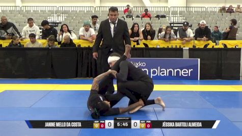 Jéssika Bartoli Almeida vs Janine Mello Da Costa 2025 World IBJJF Jiu-Jitsu No-Gi Championship