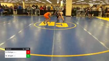 97 lbs Consolation - Raymond Phillips, Cathedral Prep vs Mason Wright, California