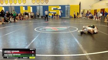 113 lbs Semifinals (8 Team) - Matthew Newman, Fleming Island vs Jeffrey Messner, Lake Gibson