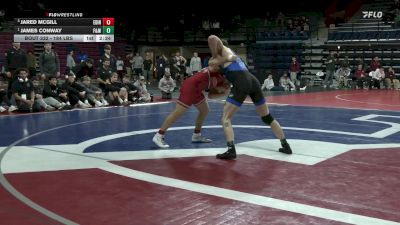 184 lbs Final - Jared McGill, Edinboro vs James Conway, Franklin & Marshall