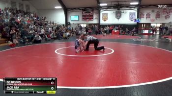 Bracket 11 lbs Quarterfinal - Bo Briggs, Keokuk Kids Wrestling Club vs Jack Rea, Fort Madison Wrestling Club