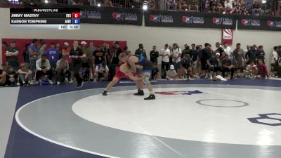 92F kg Champ. Round 1 - Jimmy Mastny, Relentless Training Center vs Karson Tompkins, Air Force Regional Training Center