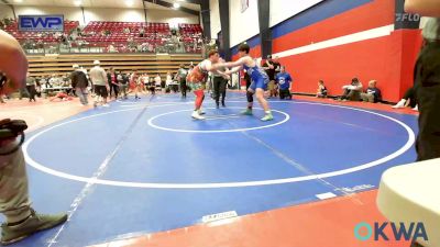 285 lbs Rr Rnd 5 - Cooper Kennedy, Vinita Kids Wrestling vs Tukker Chase, Sallisaw Takedown Club