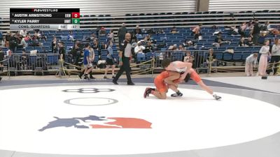 105 lbs Cons. Quarters - Austin Armstrong, East Idaho Elite Wrestling Club vs Kyler Parry, Inland Northwest Wrestling Training Center