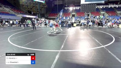 157 lbs Cons 32 #2 - Colton Havens, NY vs Julian Slaastad, IL