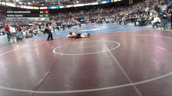 5A 165 lbs Cons. Round 1 - Keith Gulbrandsen, Moscow vs Tevita Taufui, Blackfoot