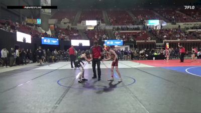 78 lbs 2nd Place Match - Paele Rapp, Powell Wrestling Club vs Mac Binek, Buffalo Outlaws Wrestling