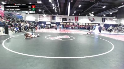 138 lbs Champ. Round 2 - Eli Roripaugh, Chaparral vs Anthony Rivera, El Toro