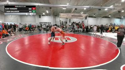 190 lbs Champ. Round 1 - Ivan Gallegos, Air Academy vs Alex Vasquez, Greeley Central