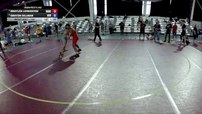 175 lbs Cons. Round 5 - Braylen Livingston, Woodford Elite Wrestling Club vs Graydn Sillman, Northwest Takedown Wrestling