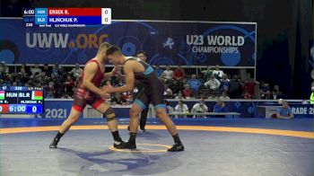 97 kg Semifinal - Robert Ersek, Hun vs Pavel Hlinchuk, Blr