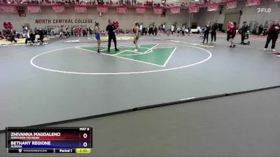 124 A Champ. Round 1 - Zhivanna Magdaleno, Northern Michigan vs Bethany Regione, Aurora