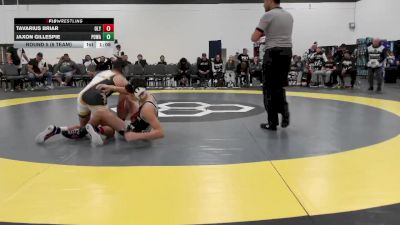 129 lbs Round 5 (6 Team) - Jaxon Gillespie, POWA vs Tavarius Briar, Olympia