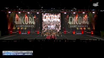 United Elite Cheer - REVOLT [2025 L4 Senior - D2 Day 2] 2025 Encore Grand Nationals