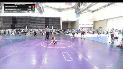 97 lbs Rr Rnd 5 - Ty Vengenock, Kingsway K-6 vs Benjamin Mellace, Williamstown Mighty Braves ES