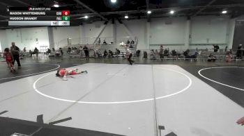 66 lbs Consolation - Mason Whittenburg, Ceres Pups WC vs Hudson Brandt, Fallon Outlaws WC