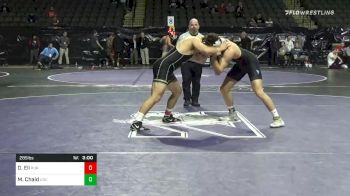 285 lbs Consolation - David Eli, Purdue vs Mark Chaid, North Carolina