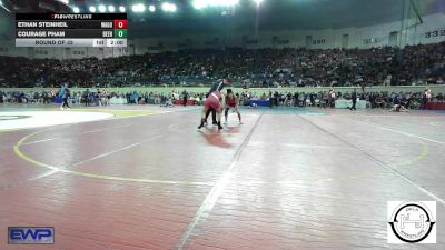 105 lbs Round Of 32 - Ethan Steinheil, Wagoner vs Courage Pham, Deer Creek Wrestling