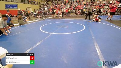 70 lbs Quarterfinal - Kacy Pumal, Tiger Trained Wrestling vs Michael Robison, Sperry Wrestling Club