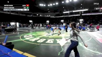 120 lbs Cons. Round 5 - Anton Saria, Kent Meridian vs Brock Brown, Semaihmoo