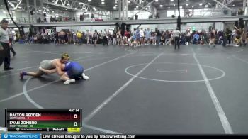 152 lbs Round 1 (6 Team) - Evan Zombro, Siggy Trained vs Dalton Redden, Gettysburg