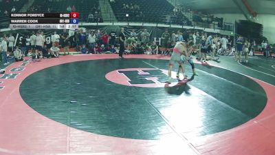 145 lbs Konnor Fordyce, Idaho HS Boys 2 vs Warren Cook, Oregon 1 HS Boys