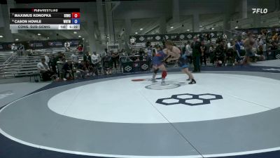 97 kg Cons. Sub-semis - Maximus Konopka, South Side Wrestling Club vs Cason Howle, Wolfpack RTC/ Titan Mercury Wrestling Club