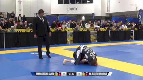 Ana Talita De Oliveira Alencar vs Ana Mayordomo Garcia 2024 World IBJJF Jiu-Jitsu No-Gi Championship