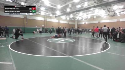 144 lbs Cons. Round 4 - Jaicob Saldana, Carter vs Angelo Martinez, Serrano